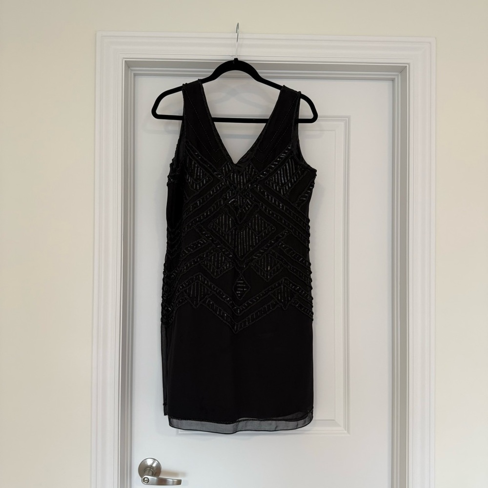 Dex Black Sleeveless Dress